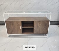 ركن قهوة رصاصي مع بني 140