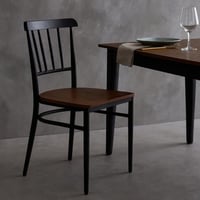 كرسي مفرد جلسة خشب