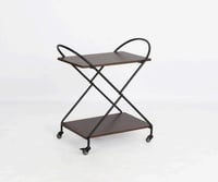 عربية تقديم خشب 2 دور