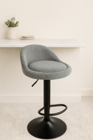 كرسي بار قماش كتان