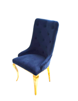 كرسي فاخر مفرد لون ازرق