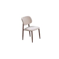 كرسي مفرد قماش بيج