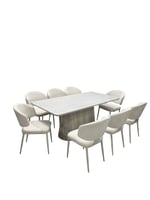 طاولة طعام سرميك ثلاث مقاسات