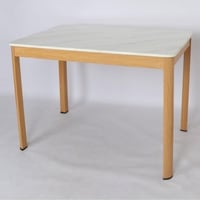 طاولة طعام مفرد بيج رخام 150*90*76