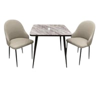 طاولة طعام مع 2 كرسي