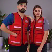 سترة مسعف الهلال الاحمر 25