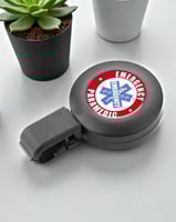 حامل بطاقة مع شعار 3D نوع UHOO مسعف PARAMEDIC