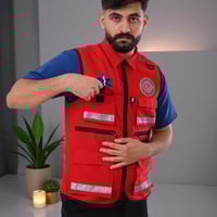 سترة مسعف الهلال الاحمر 25 مطورة