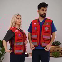 سترة مسعف الهلال الاحمر EMT Vest