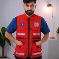 سترة مسعف الهلال الاحمر 25 مطورة