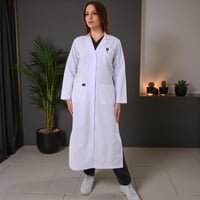 لاب كوت طبي طويل موديل LL