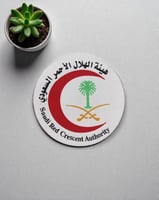 شعار الهلال الأحمر 10 سم