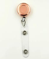 حامل بطاقة دائري معدني