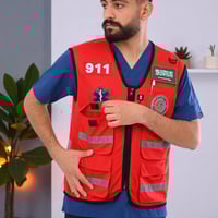 سترة مسعف الهلال الاحمر السعودي SAM