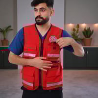 سترة مسعف الهلال الاحمر 25