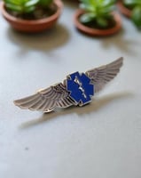 بروش مسعف (نجمة الحياة) باجنحة