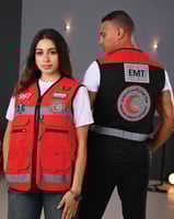 سترة مسعف الهلال الاحمر 26