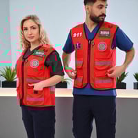 سترة مسعف الهلال الاحمر السعودي SAM