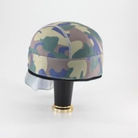 غطاء راس طبي ولراكبي الدراجات مموه اصفر