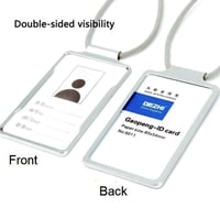 حامل بطاقة معدني