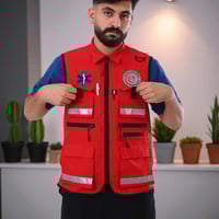 سترة مسعف الهلال الاحمر 25 مطورة