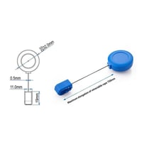 حامل بطاقة مع شعار 3D التجمعات الصحية وشركة الصحة...