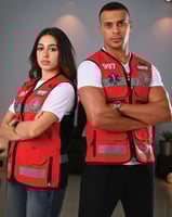 سترة مسعف الهلال الاحمر 26