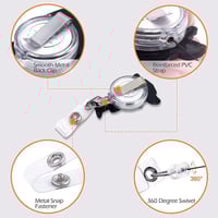 حامل بطاقة مع شعار مجسم ميدك