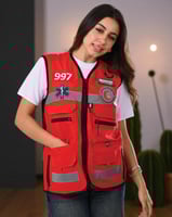 سترة مسعف الهلال الاحمر 26