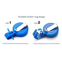 حامل بطاقة مع شعار 3D نوع UHOO الخدمات الطبية للقو...