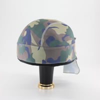 غطاء راس طبي ولراكبي الدراجات مموه اصفر