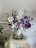 فازة ورد صناعي مع سمكة فايتر