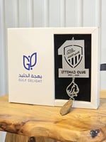 تعليقة سيارة شعار نادي الاتحاد بكسرة عود