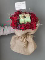 باقة ورد وتشوكلت باتشي