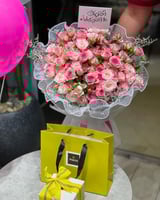 بوكية ورد وعلبة باتشي وبالونات