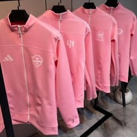 جاكيت الاندية المميز الون الوردي