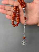 سبحة حجر عقيق برازيلي