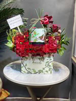 جمال الشوكلاتة وزهور