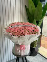 باقة ورد الفخامة بيبي روز الوان حسب الطلب