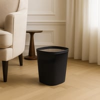 سلة مهملات مودرن مربعة بدون غطاء 13 لتر - رقم المو...