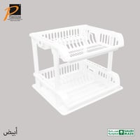 نشافة صحون مع صحن (2 دور) - رقم الموديل(476B)