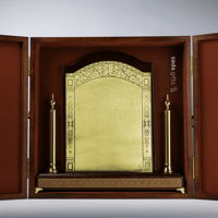 درع خشب مع نحاس