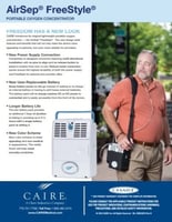 جهاز توليد اكسجين محمول AIRSEP FREESTYLE 3 PORTABL...