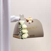 باقة الجوري الأبيض