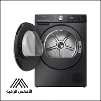 مجفف هايسنس 10 كيلو – مضخة حرارية | تحكم ذكي وأداء...