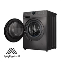 غسالة ميديا 12 كجم تحميل أمامي 14 برنامج تيتانيوم...