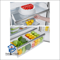 ثلاجة هايسنس 19.9 قدم ستيل انفيرتر