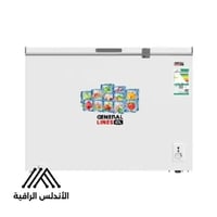 فريزر أفقي جنرال لاينز 9 قدم 254 لتر 2 في 1 أبيض