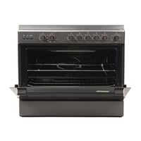 موقد غاز توشيبا لافا 90×60 خمس شعلات SABAF اسود مط...