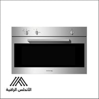 فرن غاز كالفيناتور بلت إن 90 سم ستيل بشواية 9 وظائ...